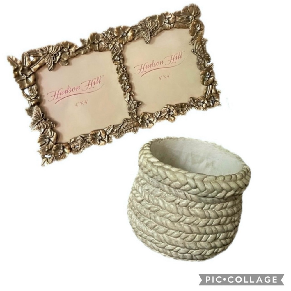 Picture Frame & Candle Holder
